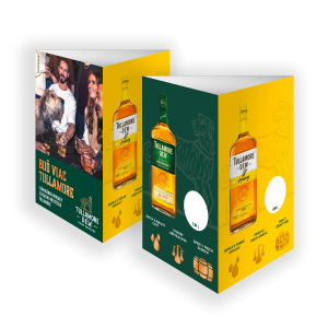 Tullamore D.E.W. Original & Honey stojančeky 20 ks