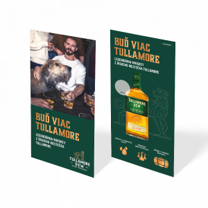 Tullamore D.E.W. Original vkladka Buď viac Tullamore 20 ks